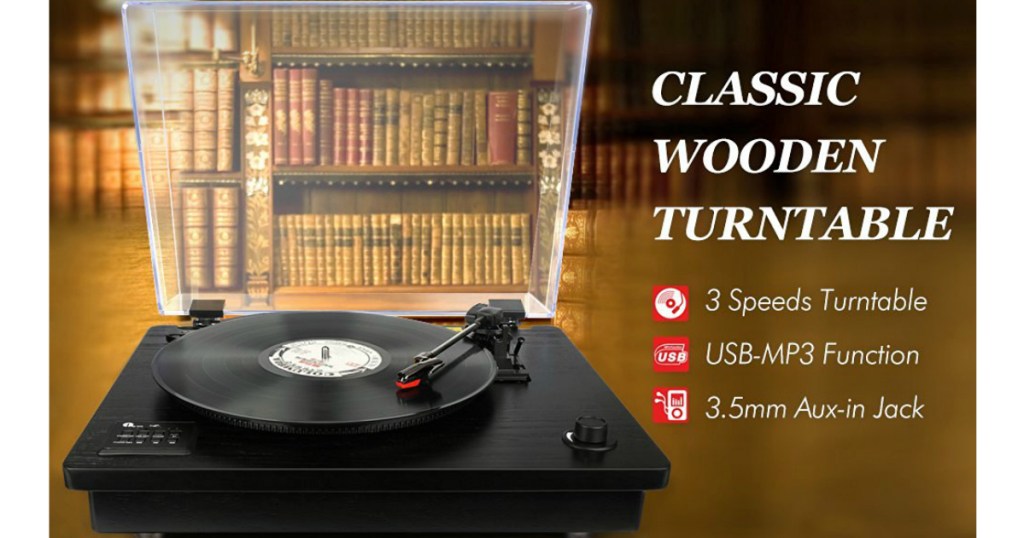 Wooden Turntable