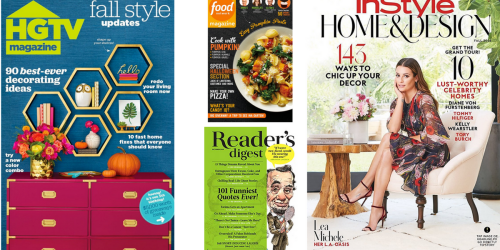 Amazon Prime Members: 99¢ 4-Month Magazine Subscription (Taste of Home, HGTV & More)