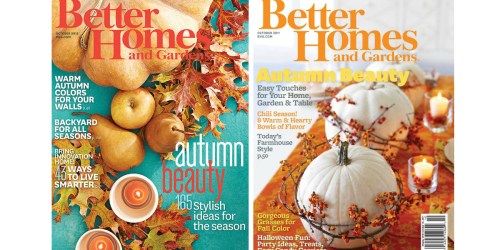 Free 1-Year Better Homes and Gardens Subscription