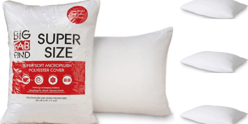 Sears: Big Fab Find Super Size Jumbo Pillow Only $4.99 (Regularly $9.99)