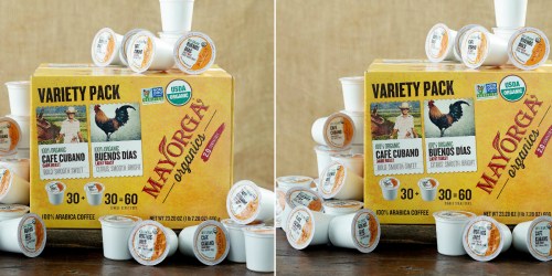 Christmas Tree Shops: Mayorga Organics Variety Pack 60-Count K-Cups Just $9.99 (Only 17¢ Each)