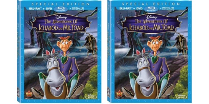 Disney Movie Rewards: The Adventures of Ichabod & Mr. Toad Blu-ray, DVD + Digital Copy Only 900 Points