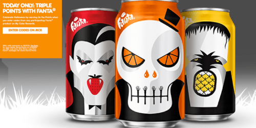 My Coke Rewards: Triple Bonus Points on Fanta (Today Only)