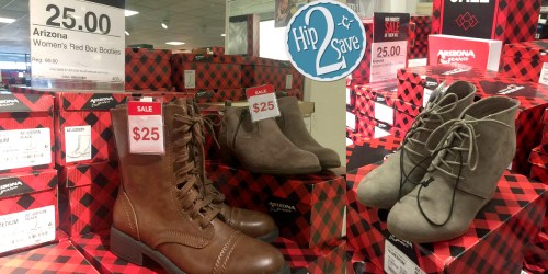 JCPenney: Arizona Brand Women’s Boots & Booties ONLY $15 (Regularly $60!) – In Store & Online