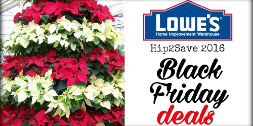 Lowe’s: 2016 Black Friday Deals