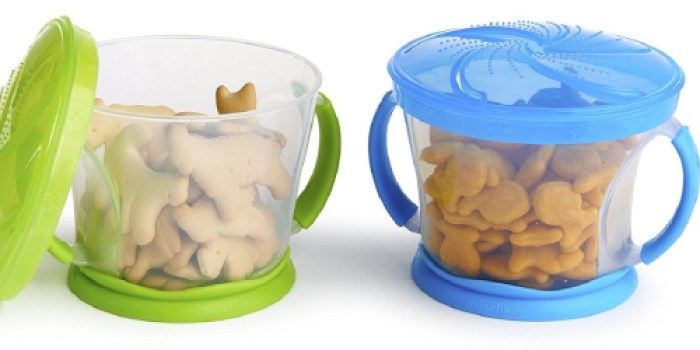 Amazon: $5 Off Select Munchkin Items = 2 Pack of Munchkin Snack Catchers ONLY $1.99