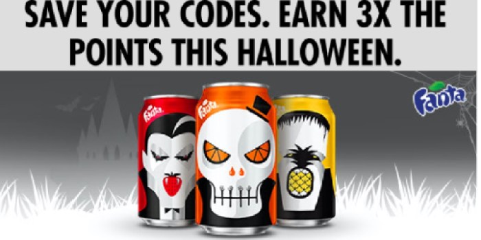 My Coke Rewards: Triple Bonus Points on Fanta (October 31st)