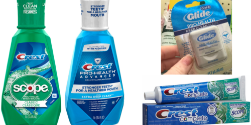 Walgreens: Crest Mouthwash Only 74¢ Each After Register Reward (Starting 10/9)