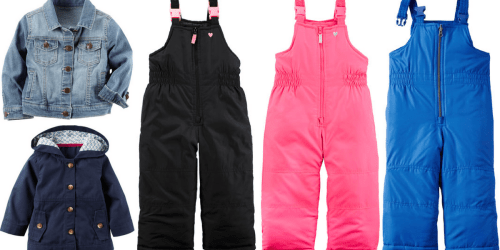 Carter’s & OshKosh: Free Shipping + Outerwear Sale = Nice Deals On Jackets & Snow Bibs