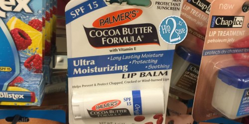 Dollar Tree: FREE Palmer’s Cocoa Butter Lip Balm