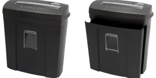 Staples: Sentinel Micro Cut Paper Shredder with Pull Out Basket Only $24.99 (Regularly $69.99)