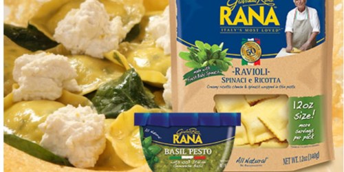 New $1/1 Giovanni Rana Sauce & Pasta Coupons