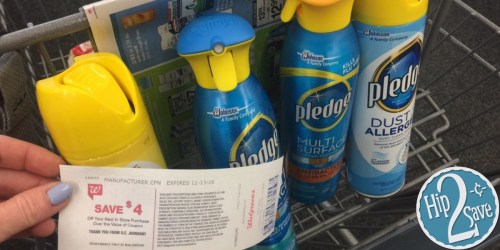 Walgreens: Pledge Sprays Only $1.49 Each (After Rewards)