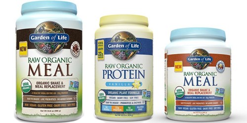 Amazon: 35% Off Garden Of Life Protein Powder = Organic Chocolate 34.8oz Container $13.58 Shipped