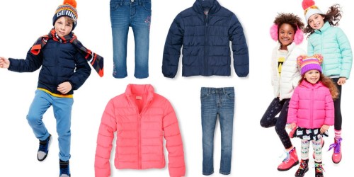 The Children’s Place: Puffer Jackets Only $19.99 Shipped, Jeans Only $7.99 Shipped + More