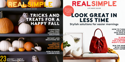 Real Simple Magazine Subscription ONLY $9.99