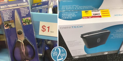 Staples Clearance Finds: Possible BIG Savings on OmniTech Shredder, Post-it, Bissell Vacuum & More