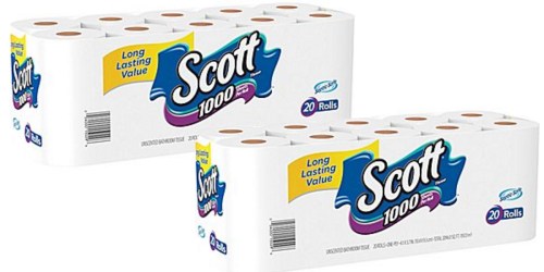 Staples.online: Scott 1000 Bath Tissue 20-Rolls Only $9.99 (Just 50¢ Per Roll)