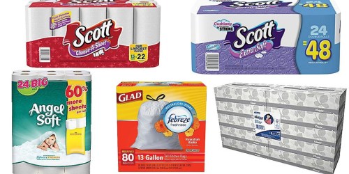 Staples.online: Save BIG on Household Essentials (Including Scott, Glad Trash Bags & More)