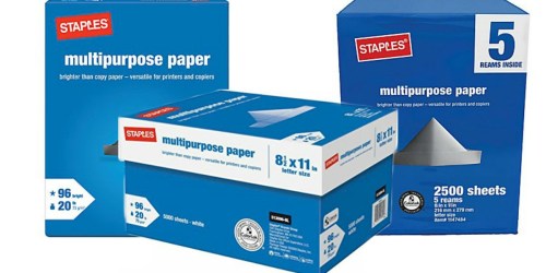 Staples: Great Deals On Paper After Easy Rebates (Starting 10/23)