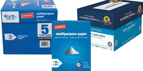 Staples: Great Deals On Paper After Easy Rebates (Starting 10/30)