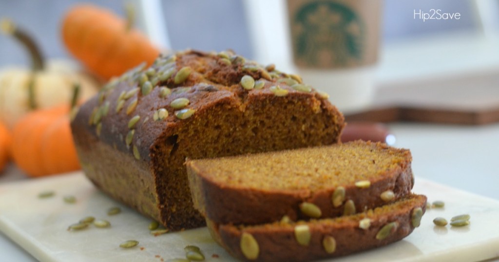 pumpkin bread loaf