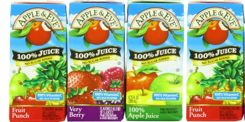 Amazon: Apple & Eve 100% Juice Variety Pack 32 Juice Boxes ONLY $7.58 Shipped