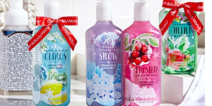 Bath & Body Works: 17 Hand Soaps $40.80 Shipped (Just $2.40 Each) – Today Only