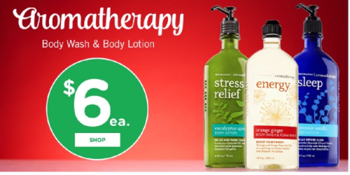 Bath & Body Works: Aromatherapy Products Just $5.20 Each Shipped (Regularly $13)