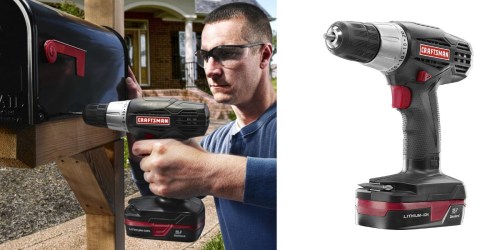 Sears: Craftsman 3/8-in. Drill/Driver Kit Only $69.99 (Reg. $79.99) + Earn $30.70 in Rewards Points