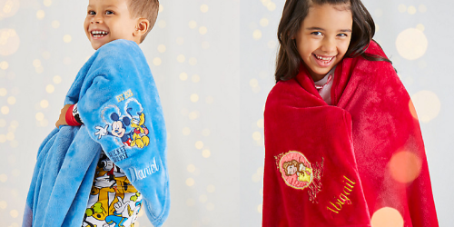 Disney Store: Personalized Fleece Throw + Tsum Tsum Plush $13.99 Shipped (Ends Tonight)