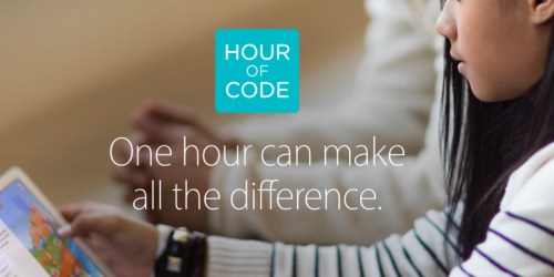 Apple Stores: FREE Hour of Code Workshops (12/5-12/11)