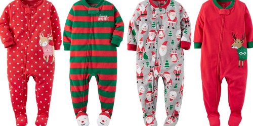 Kohl’s.online: $10 Off $50 Apparel Purchase + 20% Off = Carter’s Footed Pajamas Just $5.25 Each Shipped