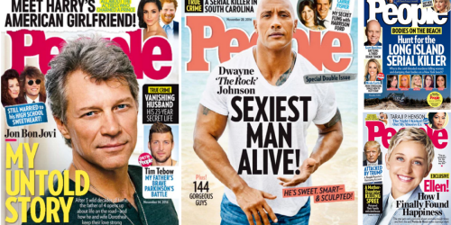 *HOT* People Magazine 70¢ Per Issue – NO Auto Renewal (New & Existing Subscribers)