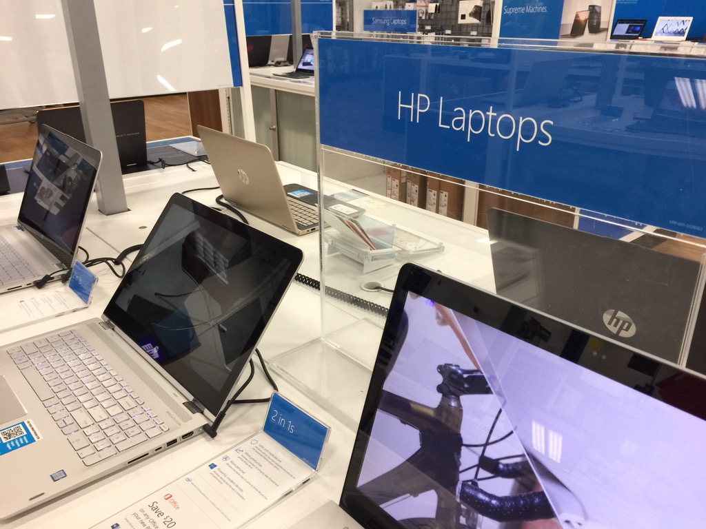 HP laptops at Best Buy