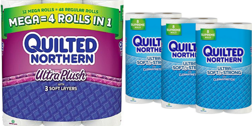 Great Buys on Quilted Northern Toilet Paper Mega & Supreme Rolls