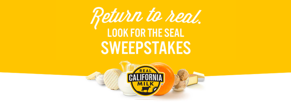 Real California Milk Sweepstakes