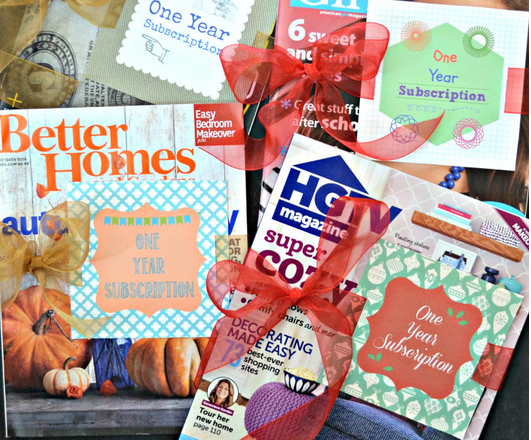 Magazine Gift Tags 