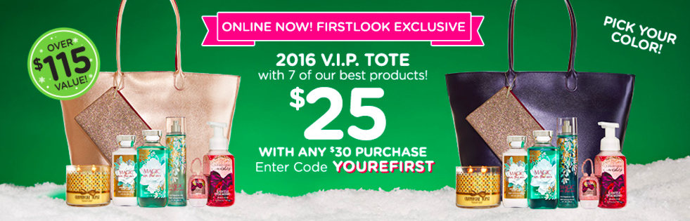 Bath & Body Works VIP Tote