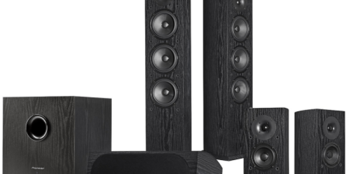 Amazon: 60% Off Pioneer Speakers (+ Pioneer Andrew Jones Designed Center Channel Speaker Only $69.99 Shipped)