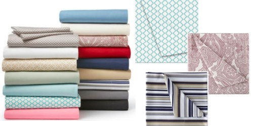 JCPenney: $10 Off $25 Purchase Coupon = Twin Size Sheets Only $4.50 Each (Regularly $30)