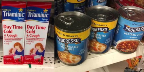 Dollar Tree Finds: FREE Children’s Triaminic, 63¢ Progresso Soup and More