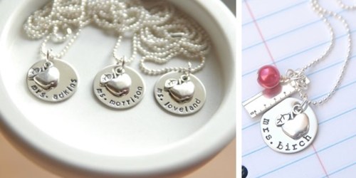 Jane.online: Personalized Teacher Name Necklaces ONLY $10.99 Shipped (Regularly $24.99)