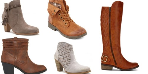 JCPenney Black Friday Deals are LIVE = *HOT* $14.99 Women’s Boots, $3.74 Cozy Slippers & More