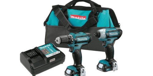 Highly Rated Makita 12V Max CXT Lithium-Ion Cordless onlinebo Kit (2 Piece) Only $99 Shipped