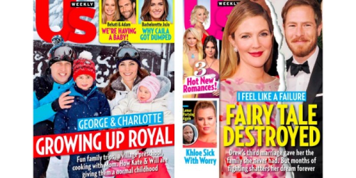 *HOT* US Weekly Magazine 19¢ Per Issue – NO Auto Renewal (New & Existing Subscribers)