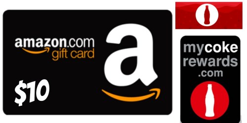 My Coke Rewards: $10 Amazon Gift Card ONLY 170 Points + More