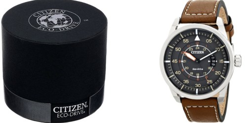 Amazon: Citizen Eco-Drive Men’s Stainless Steel Watch Only $87.75 (Regularly $195)