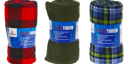 Academy.online: Outdoor Fleece Blankets Only $2.49 (Regularly $3.99) – Great Reviews