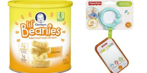 Target: FREE Gerber Lil’ Beanies Snacks w/ Purchase of Fisher-Price Infant Toy